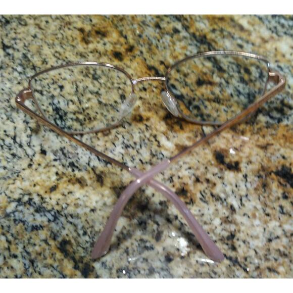 Michael Kors MK3043 Ana Carri Pink/Gold Cat Eye Eyeglass Frames 54-17-140 - Picture 9 of 10